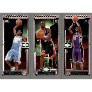 2003 Topps Rookie Matrix 113 114 115 Carmelo Anthony Dwyane Wade Chris Bosh RC